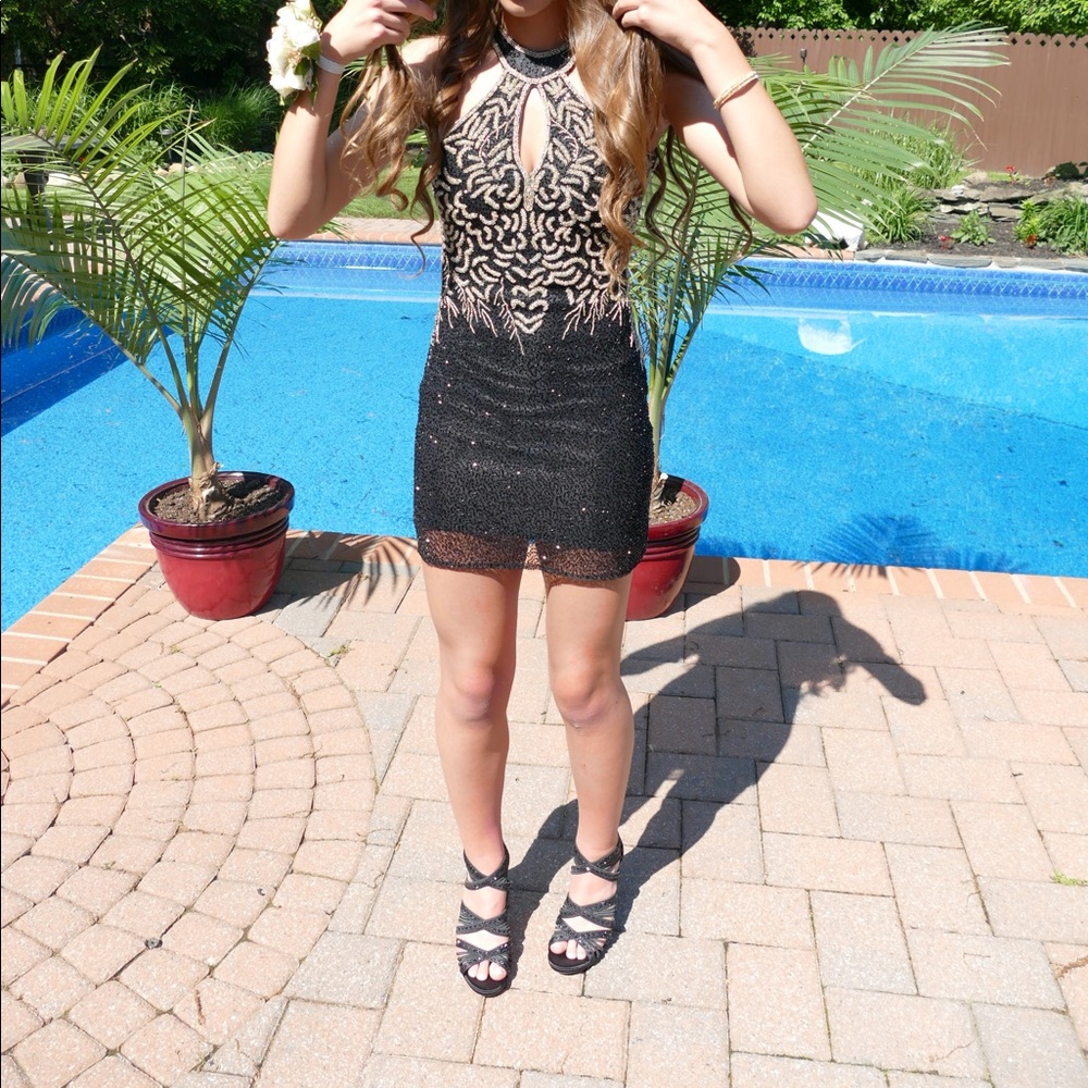 Primavera Couture Short Prom Dress